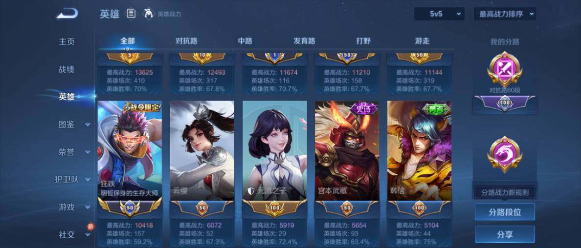 WZ0349308王者荣耀账号详情图6