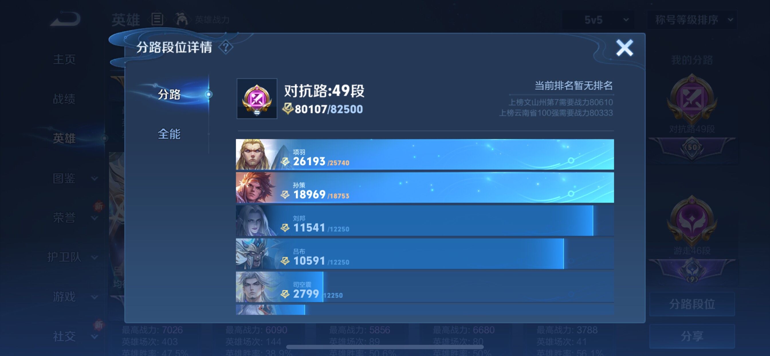 WZCMY3325031王者荣耀账号详情图6