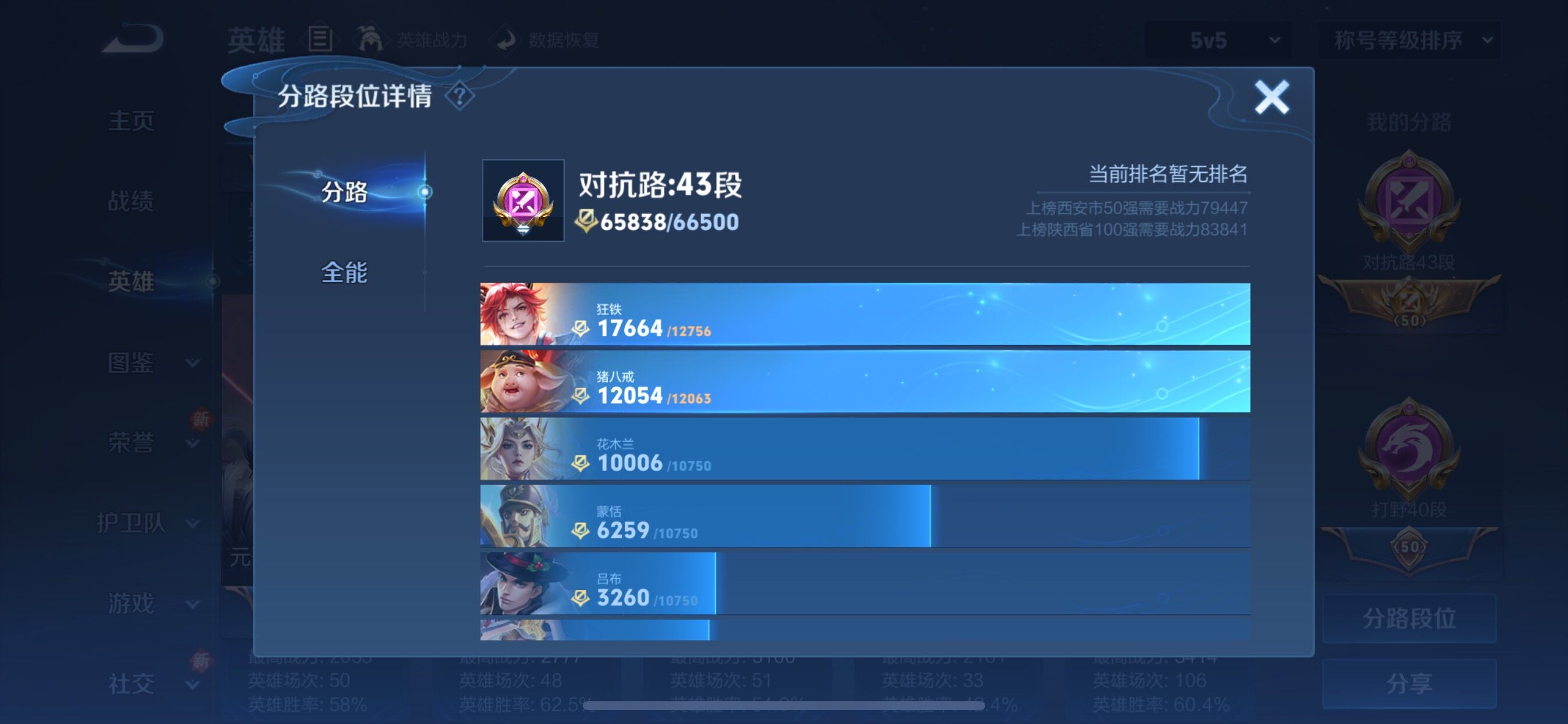 WZCMY3328214王者荣耀账号详情图6 WZCMY3328214王者荣耀账号详情图6