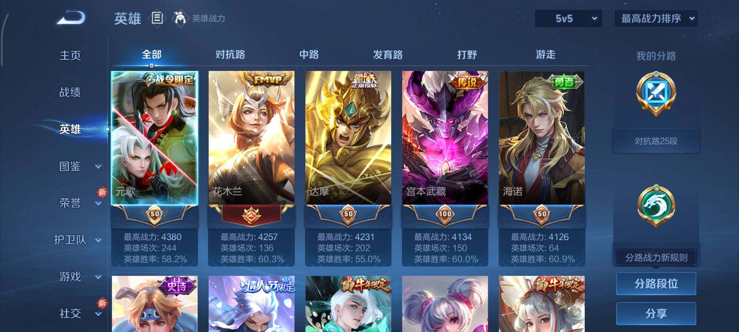 WZCMY3328222王者荣耀账号详情图3