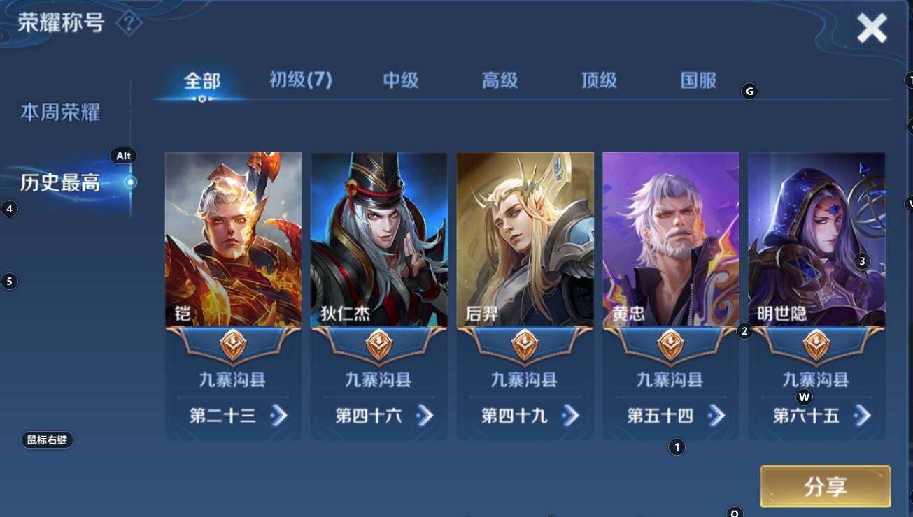 WZCMW3368774王者荣耀账号详情图7