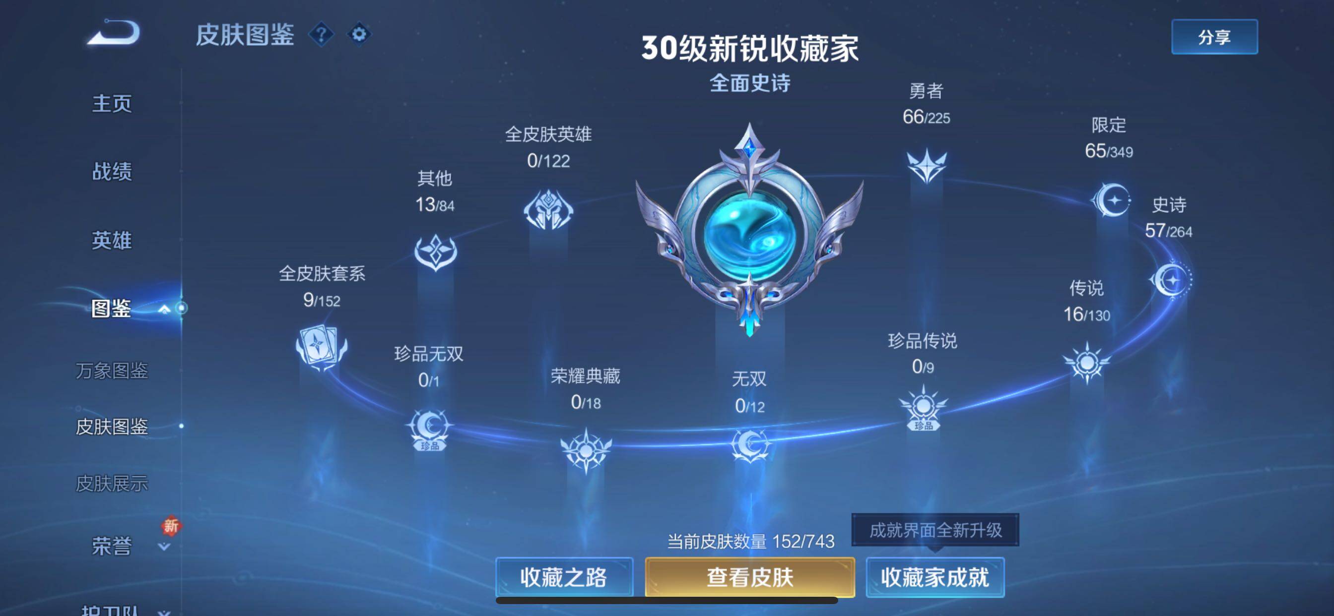 WZCMY3332103王者荣耀账号详情图5 WZCMY3332103王者荣耀账号详情图5