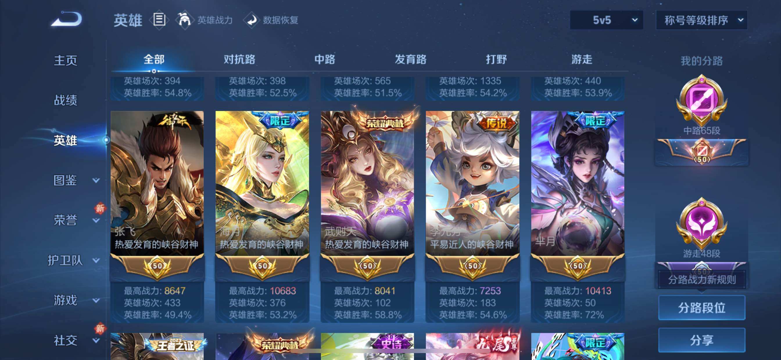 WZCMY3332760王者荣耀账号详情图4