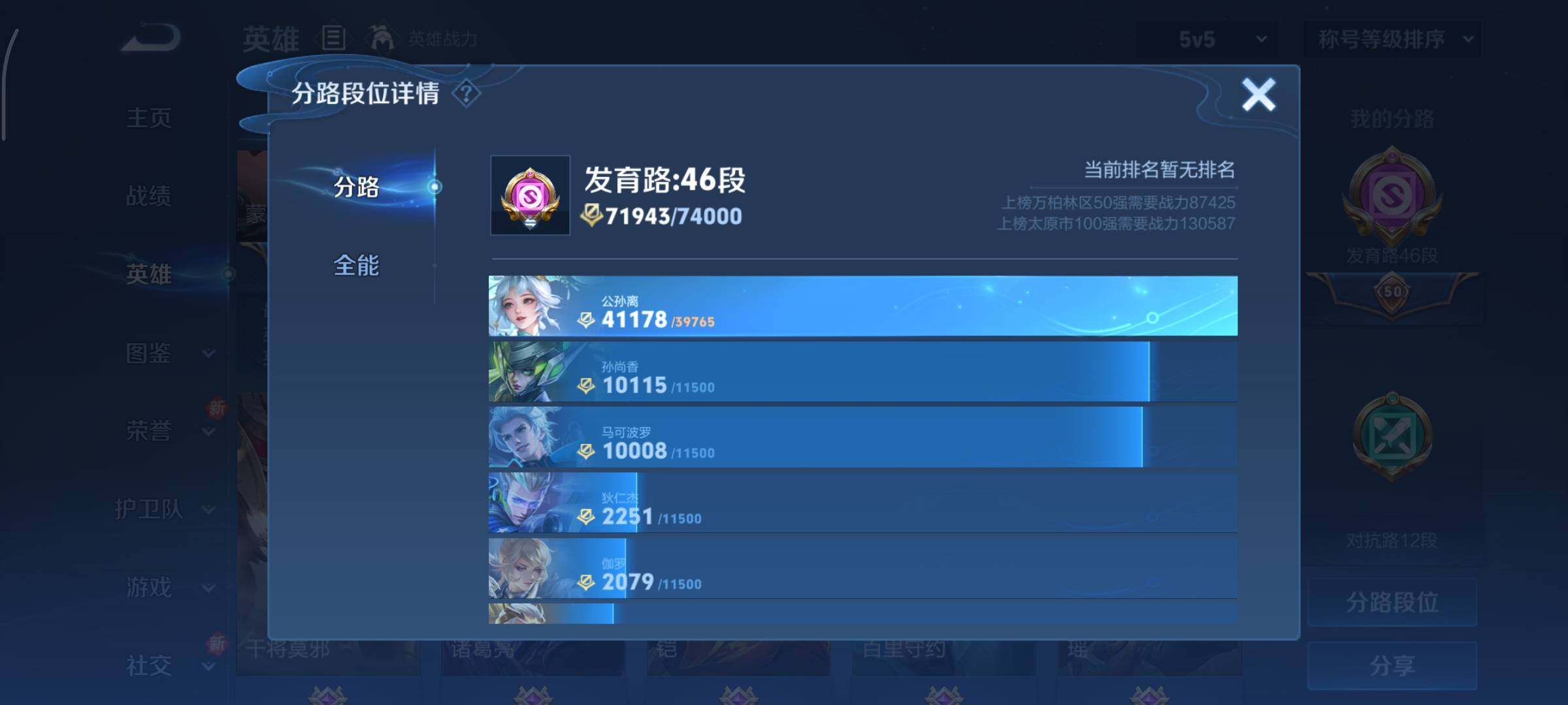 WZCMY3330519王者荣耀账号详情图5 WZCMY3330519王者荣耀账号详情图5