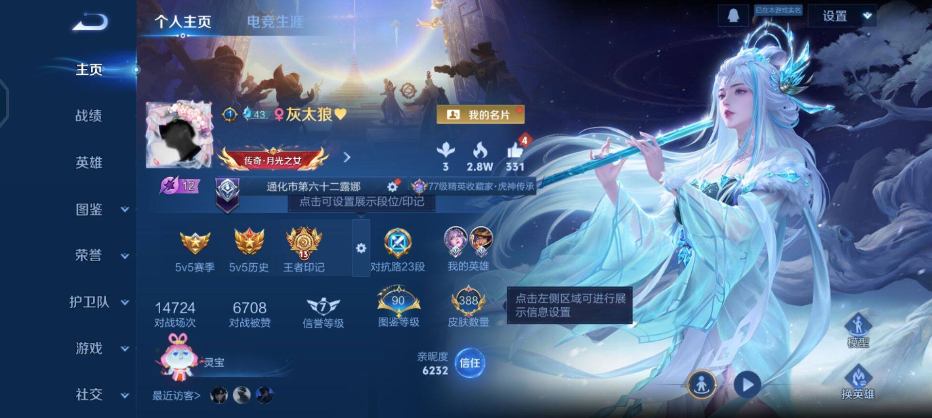 WZQM3370703王者荣耀账号详情图3