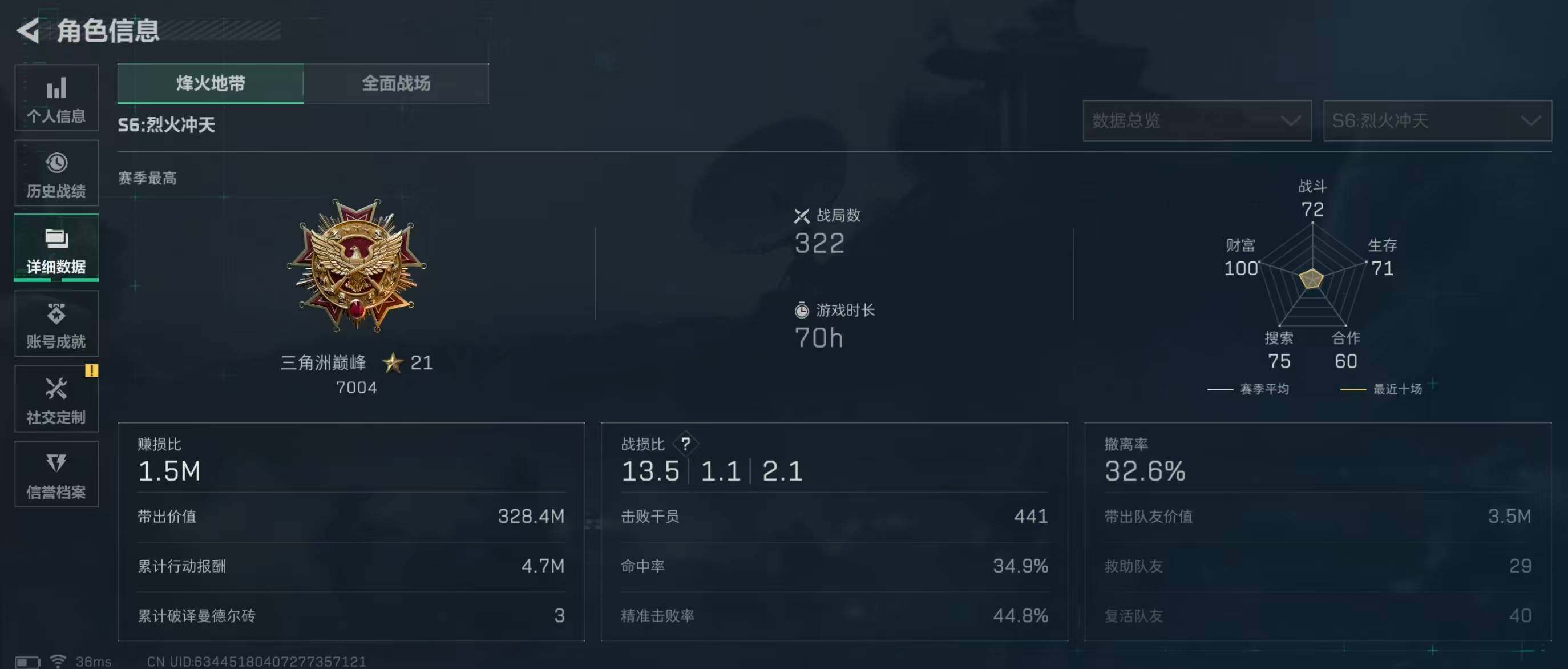 SJZQM345652三角洲行动账号详情图8 SJZQM345652三角洲行动账号详情图8