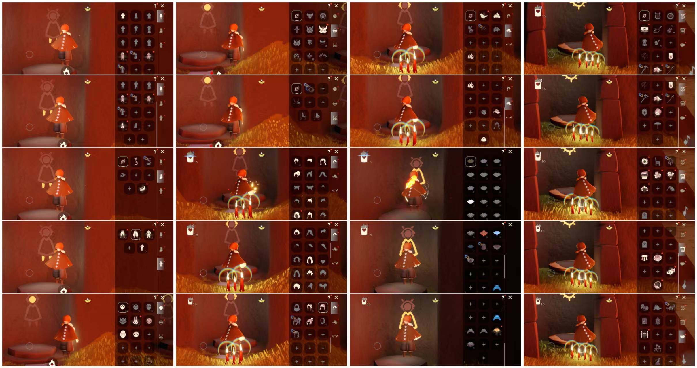 光遇账号安卓官服武士裤号具体看衣柜截图