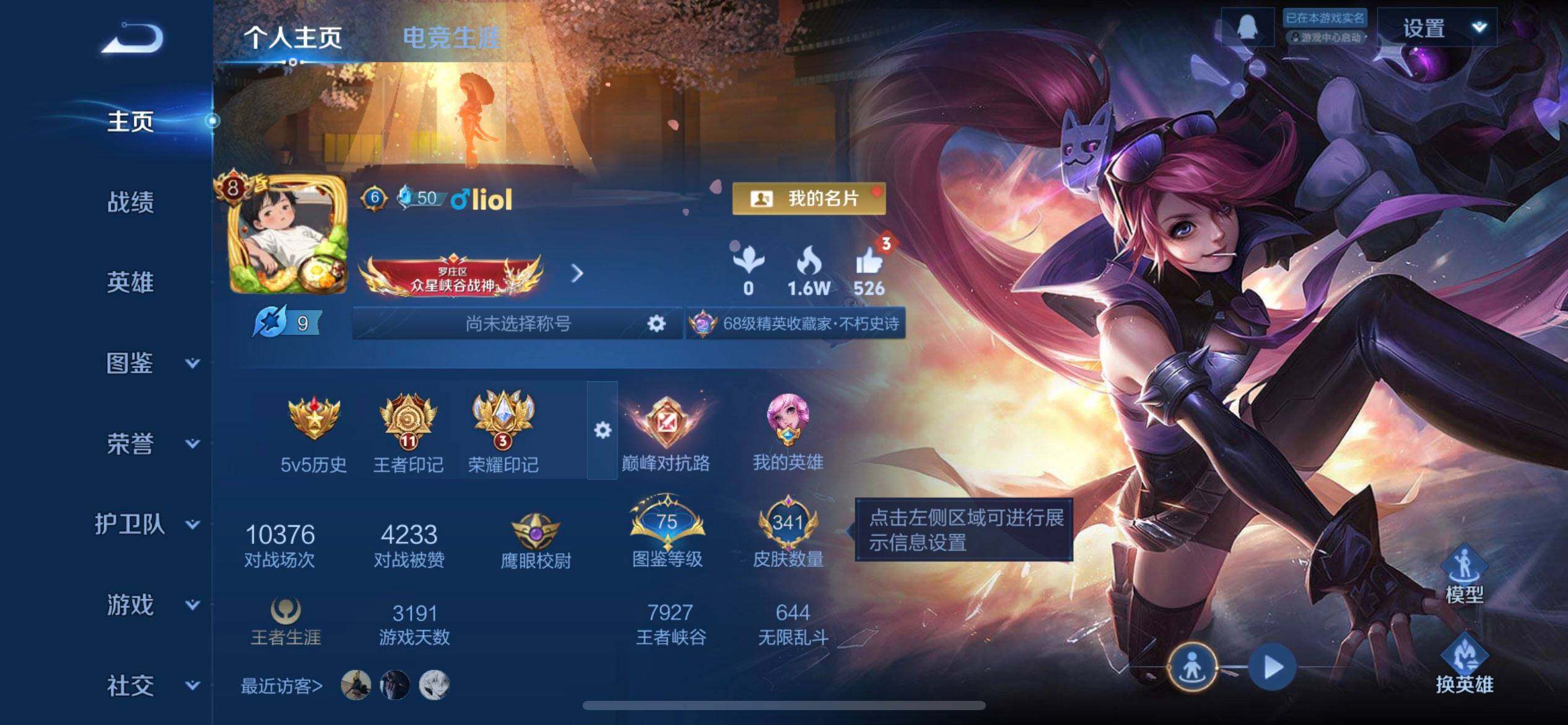 WZQM3370729王者荣耀账号详情图7 WZQM3370729王者荣耀账号详情图7