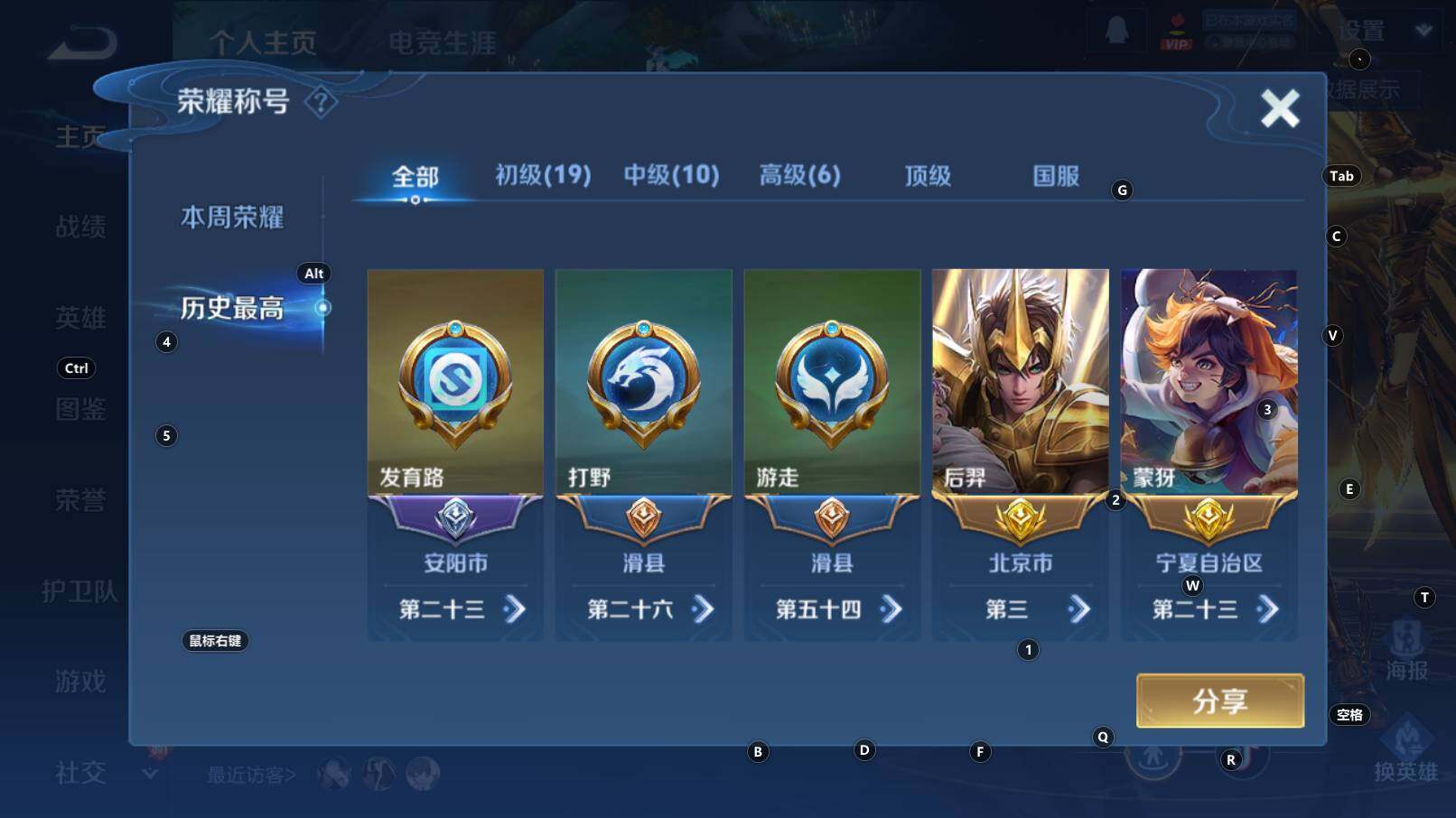 WZCMW3331100王者荣耀账号详情图8