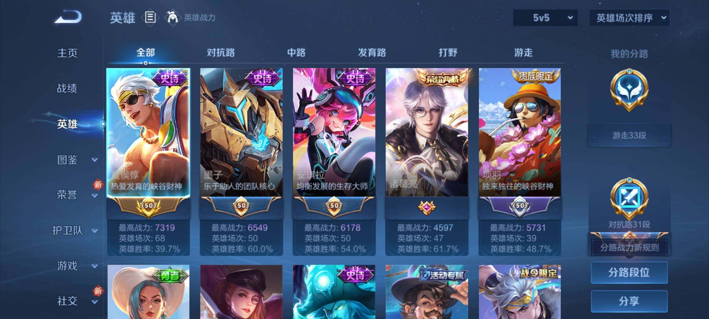 WZKG4110807王者荣耀账号详情图8