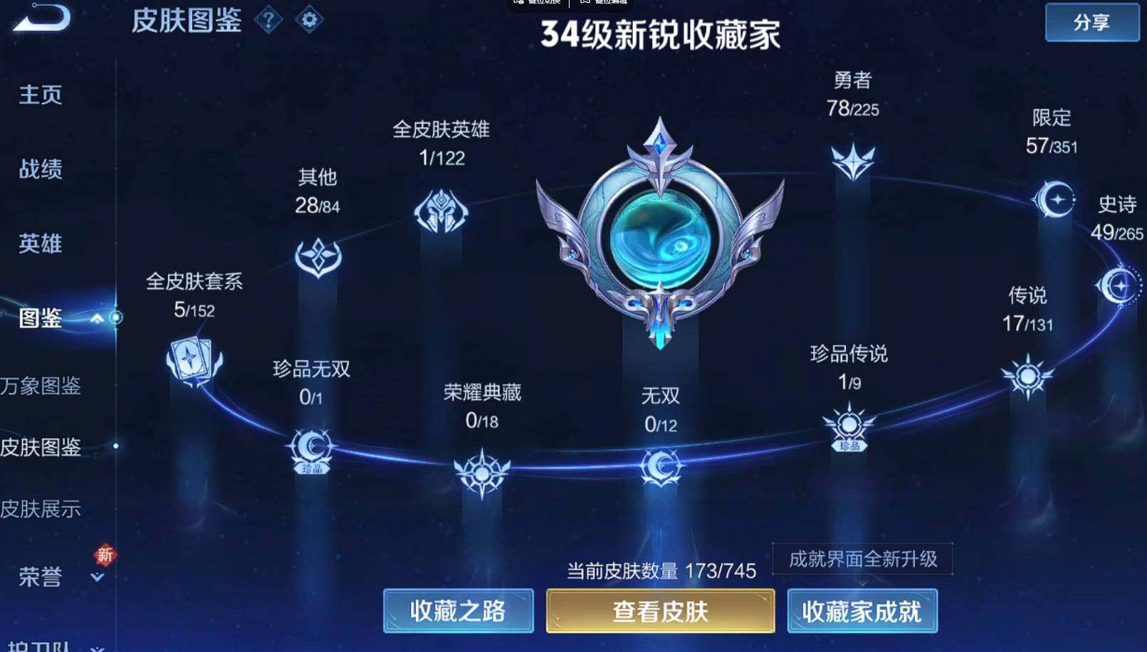 WZQM3364591王者荣耀账号详情图4