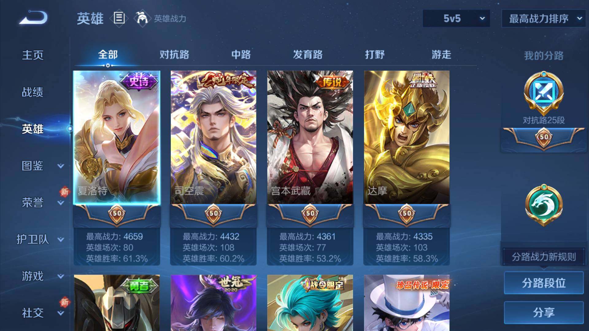 WZLFY3332241王者荣耀账号详情图7 WZLFY3332241王者荣耀账号详情图7