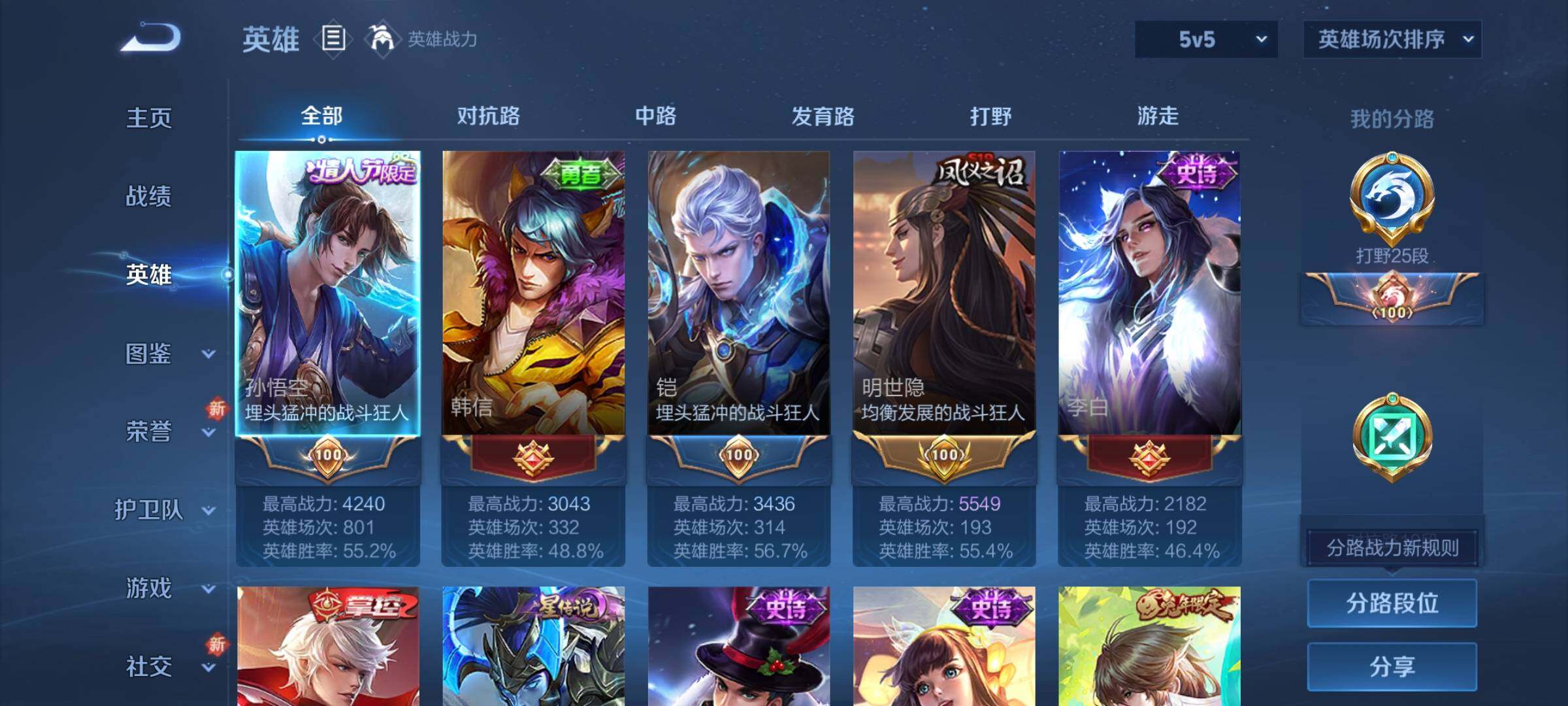 WZJZ3337440王者荣耀账号详情图6