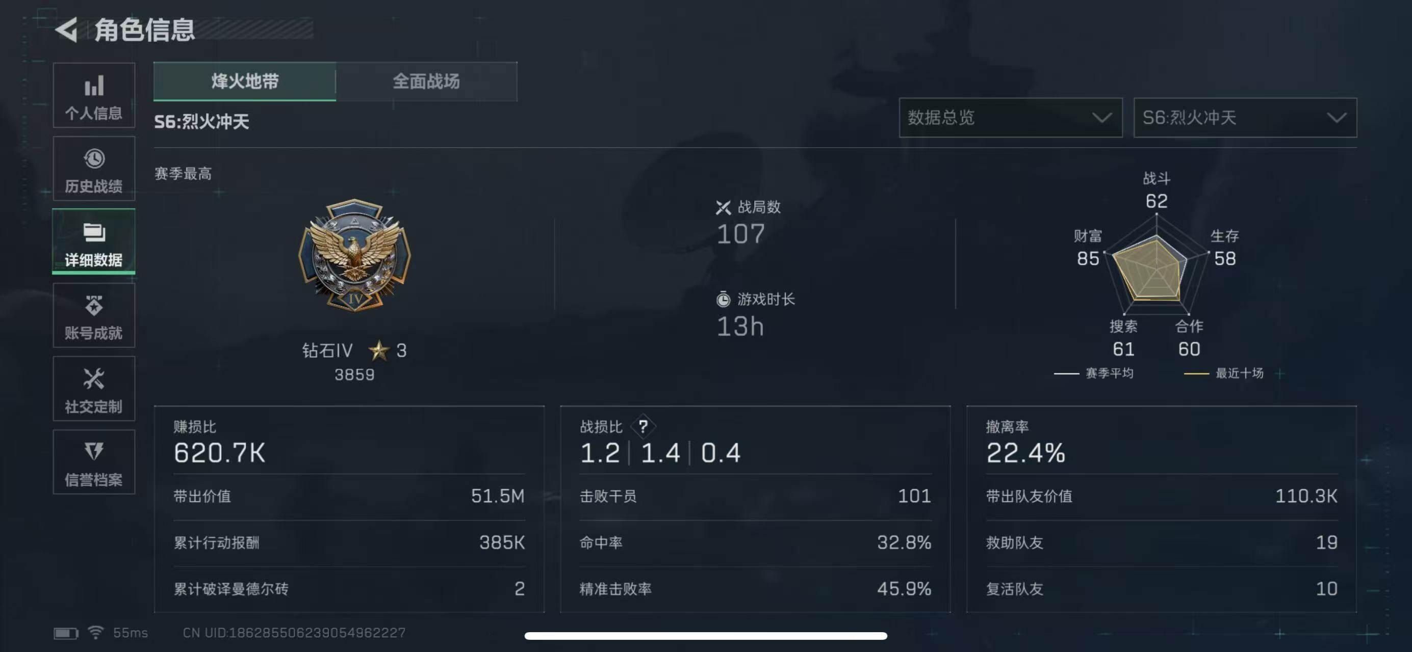 SJZCMW385168三角洲行动账号详情图3 SJZCMW385168三角洲行动账号详情图3