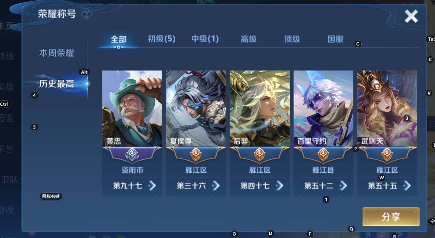 WZCMW3368207王者荣耀账号详情图11