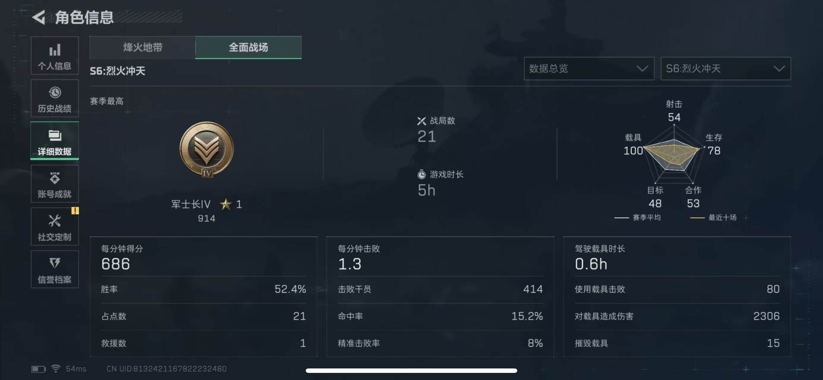 SJZCMW365340三角洲行动账号详情图4