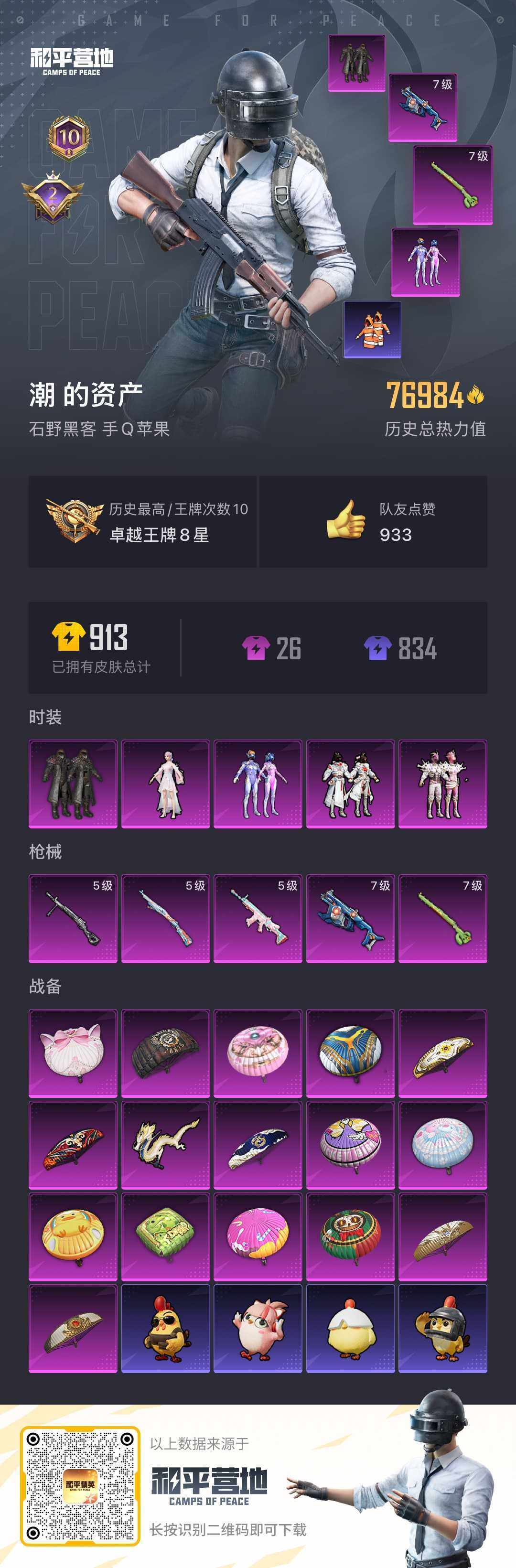 WZLE3337020王者荣耀账号详情图10