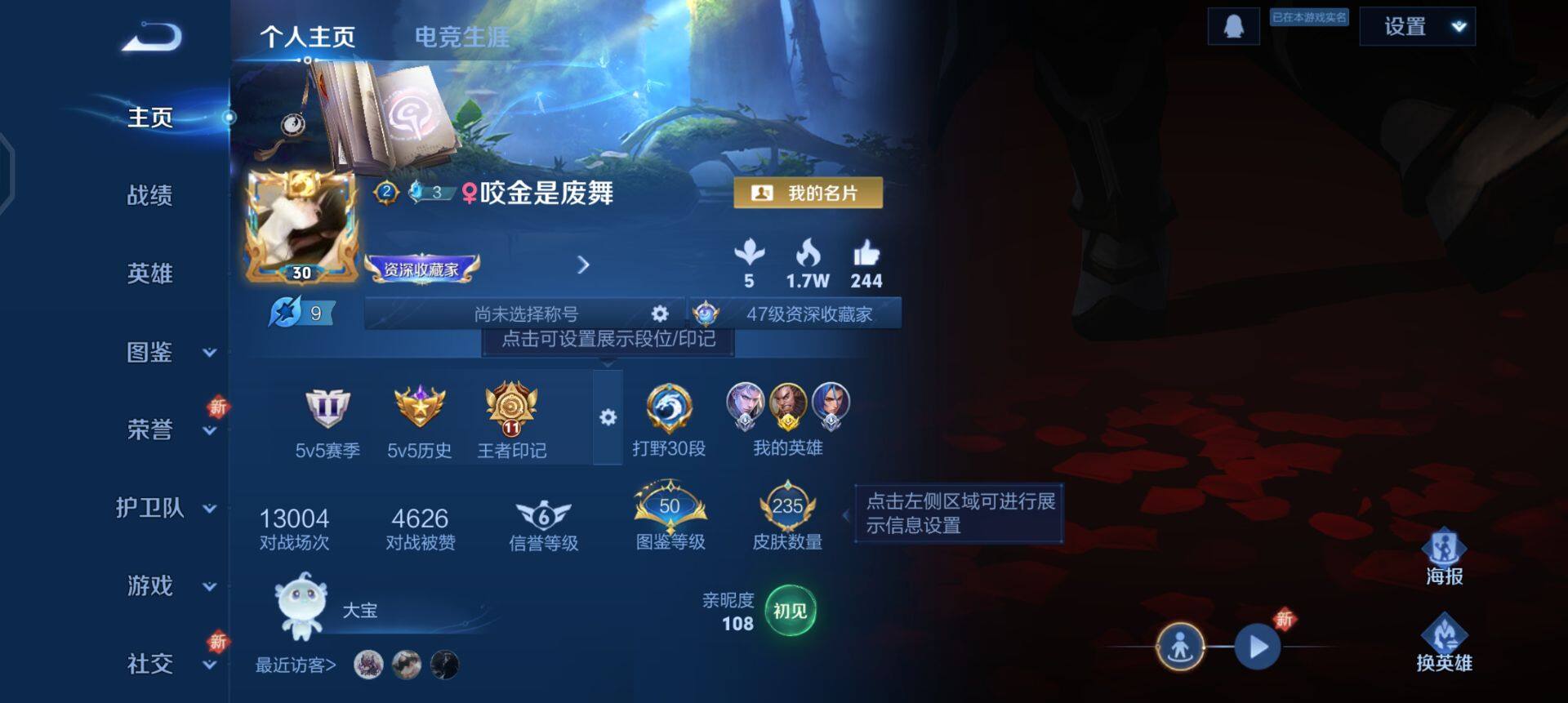 WZQM3345781王者荣耀账号详情图14