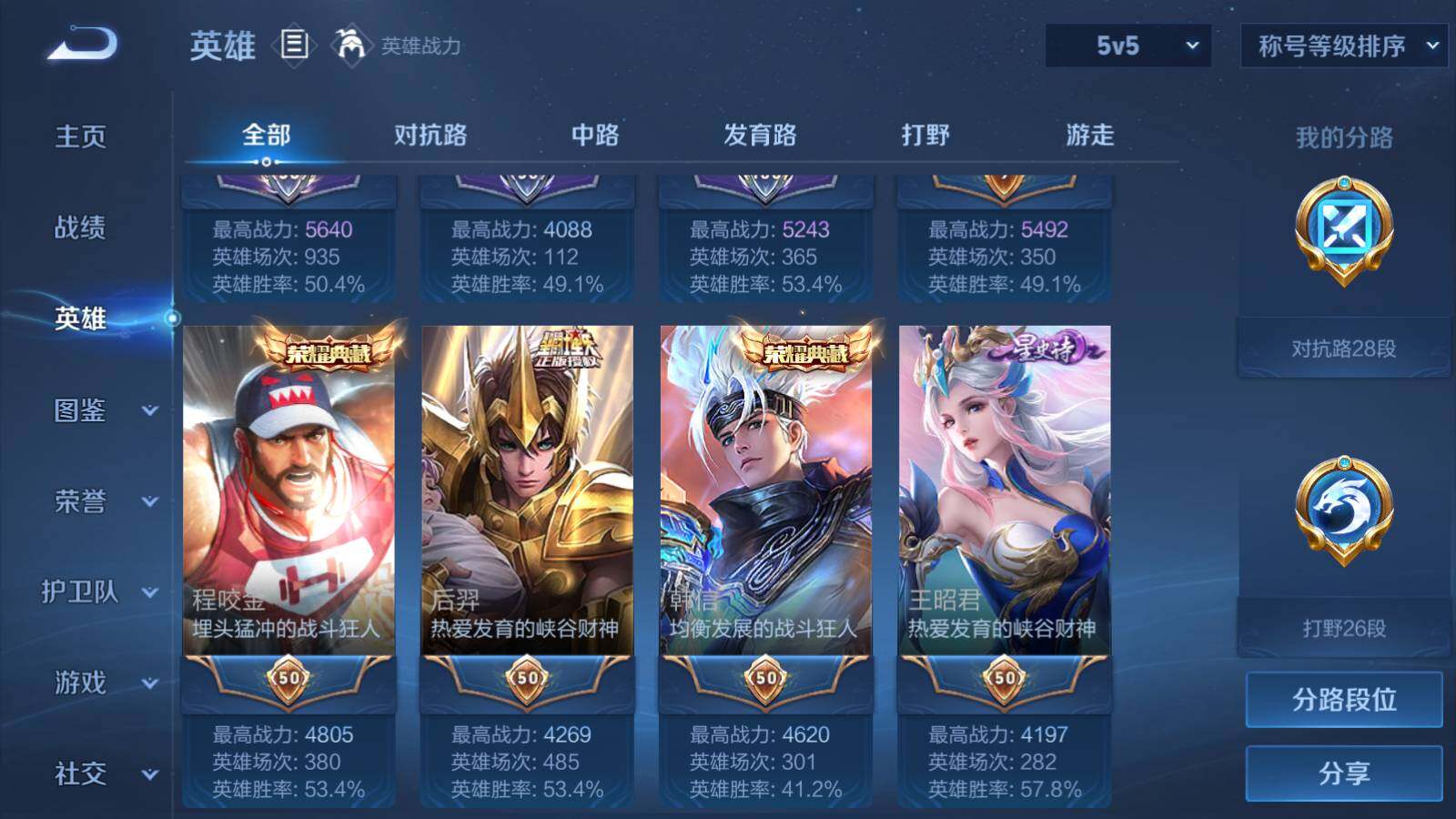 WZLX3335178王者荣耀账号详情图9 WZLX3335178王者荣耀账号详情图9