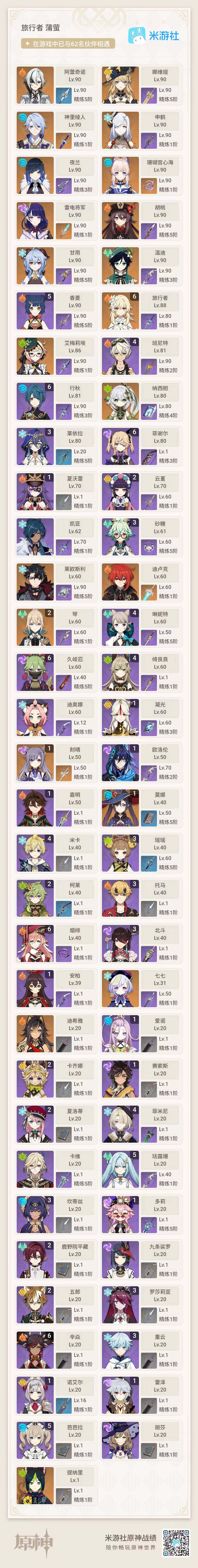 YSEY313784原神账号详情图3