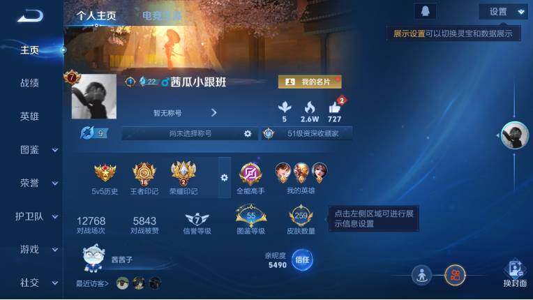 WZ0349319王者荣耀账号详情图8