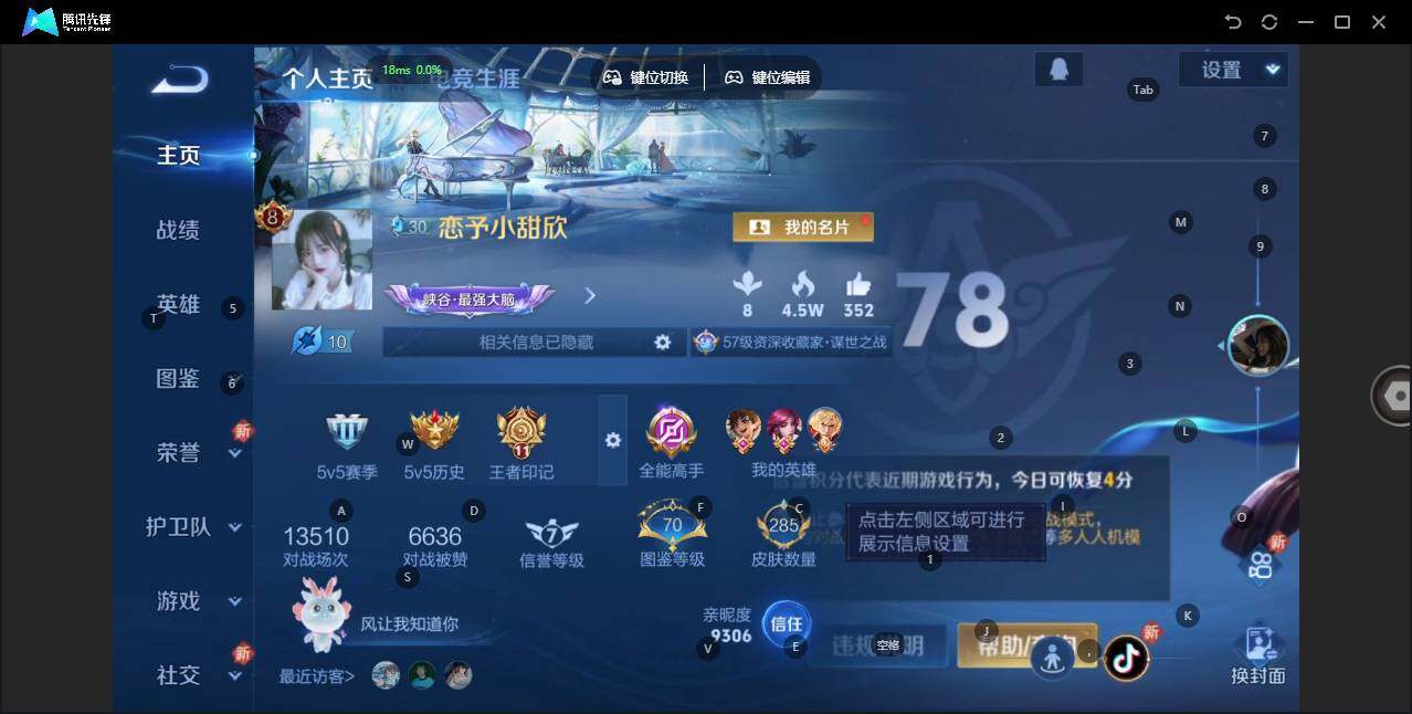 WZLX3341572王者荣耀账号详情图2