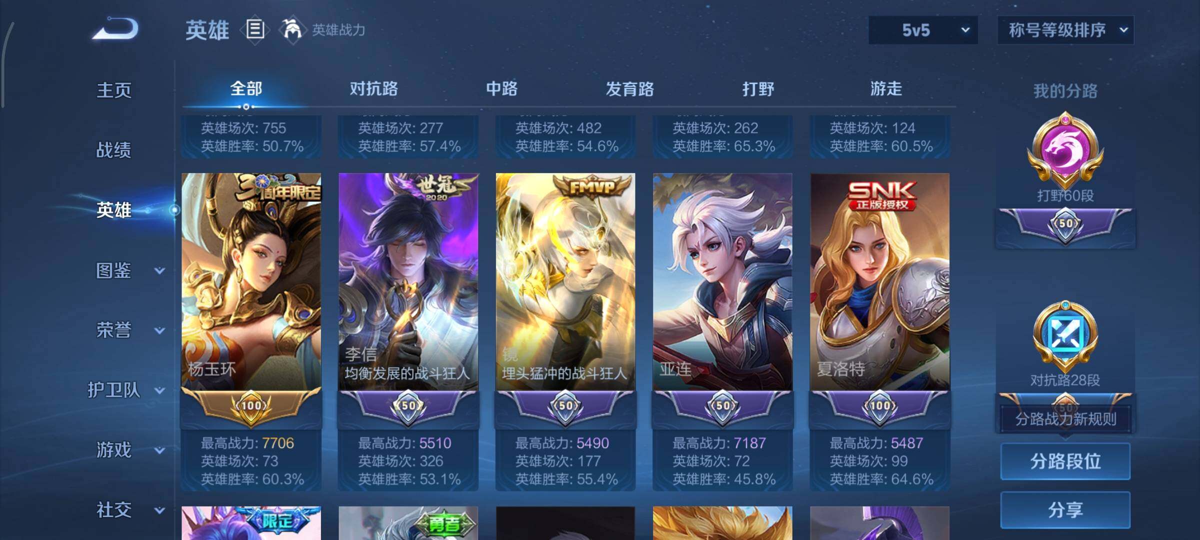 WZCMY3339197王者荣耀账号详情图4