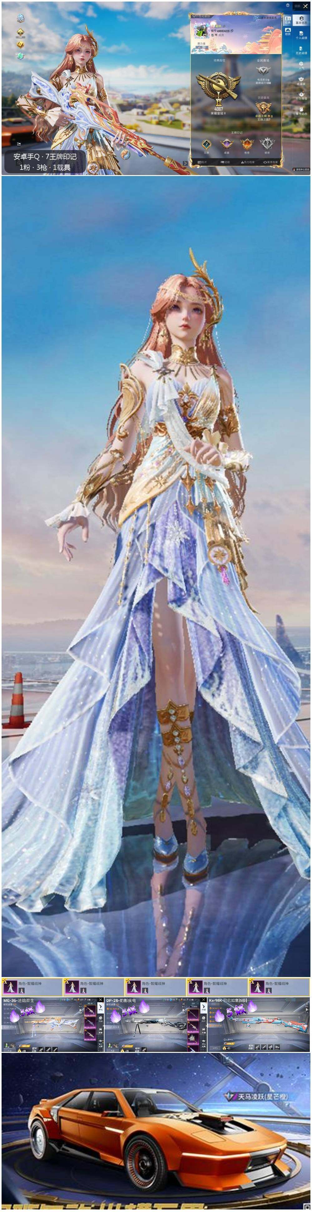 HPLE3442488和平精英账号详情图2