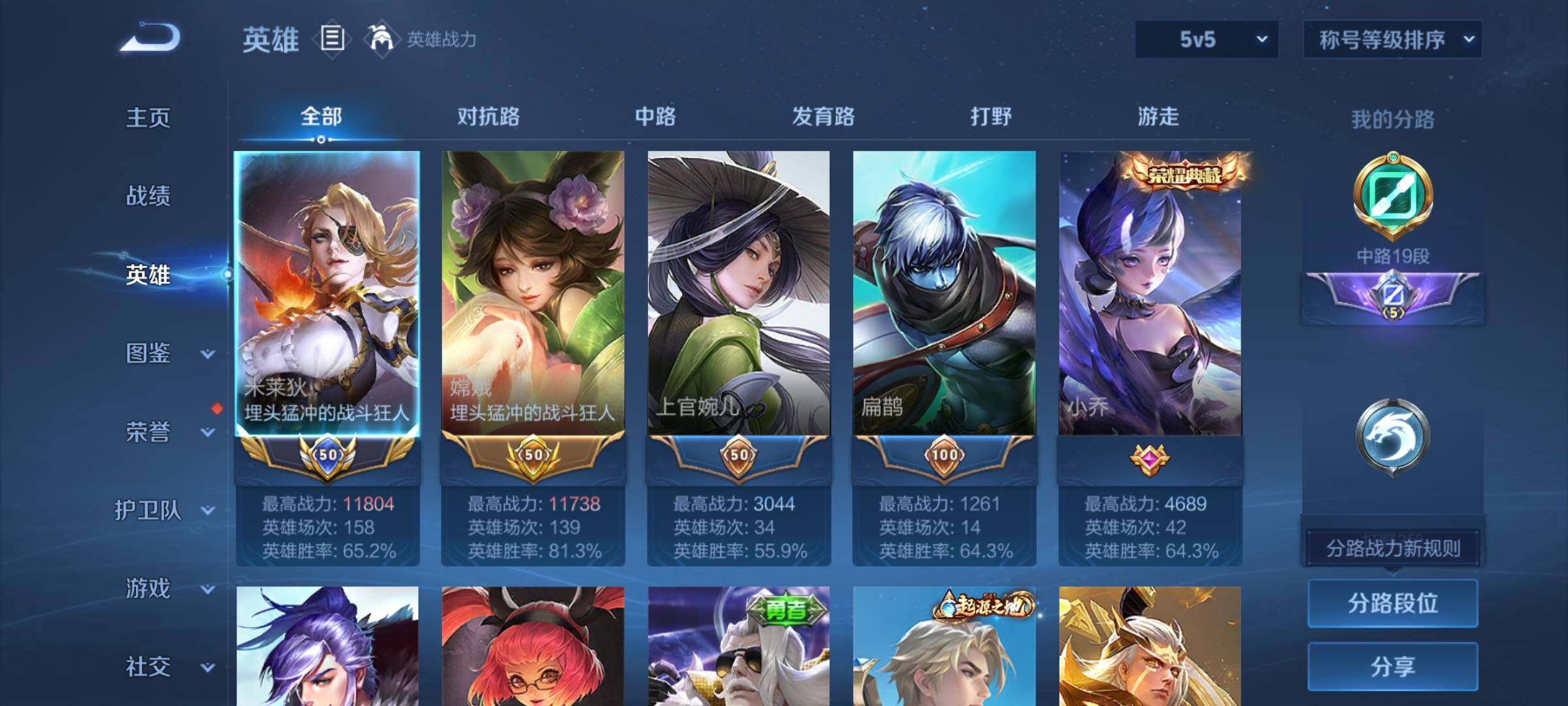 WZCMW3370711王者荣耀账号详情图3