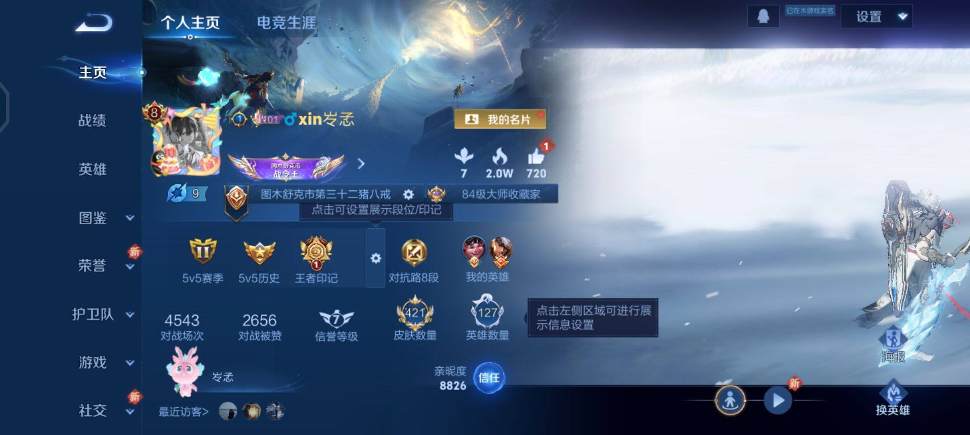 WZQM3384433王者荣耀账号详情图6