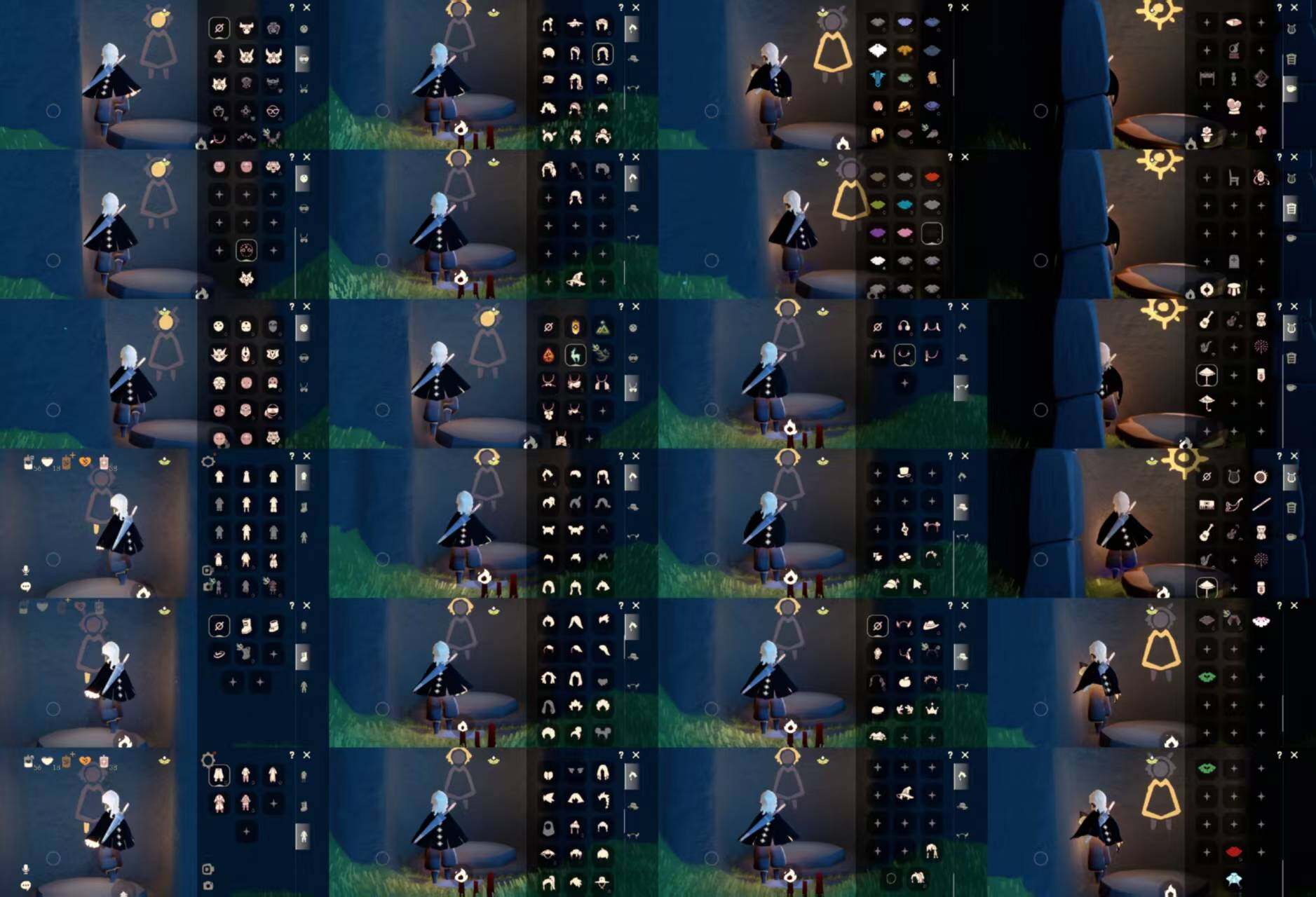 光遇账号安卓官服HM1438 安官 【毕业图】晨岛，雨林，霞谷，暮土 【毕业季】追忆季 【蜡烛】56 【爱心】18 【稀有礼包】瑞气服饰，神鹿祝福礼包，大蝴蝶结，巫师帽，四叶草头饰，瑞气纸伞，心心相印发饰礼包，大橘