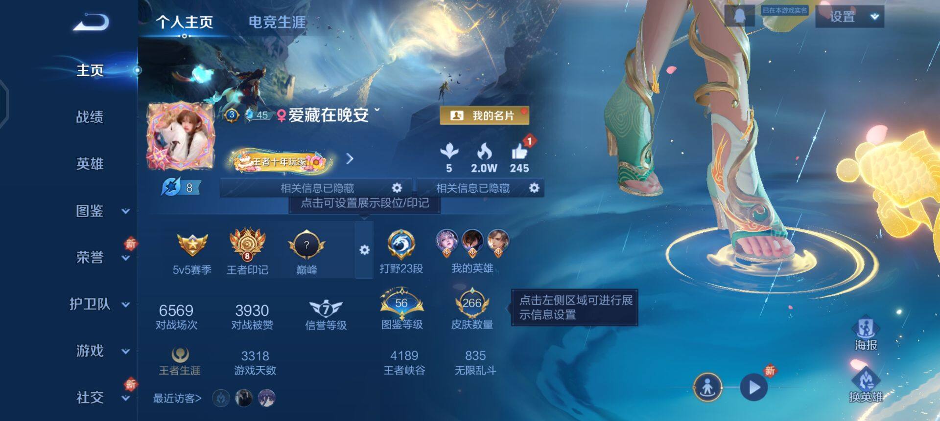 WZQM3371671王者荣耀账号详情图8 WZQM3371671王者荣耀账号详情图8