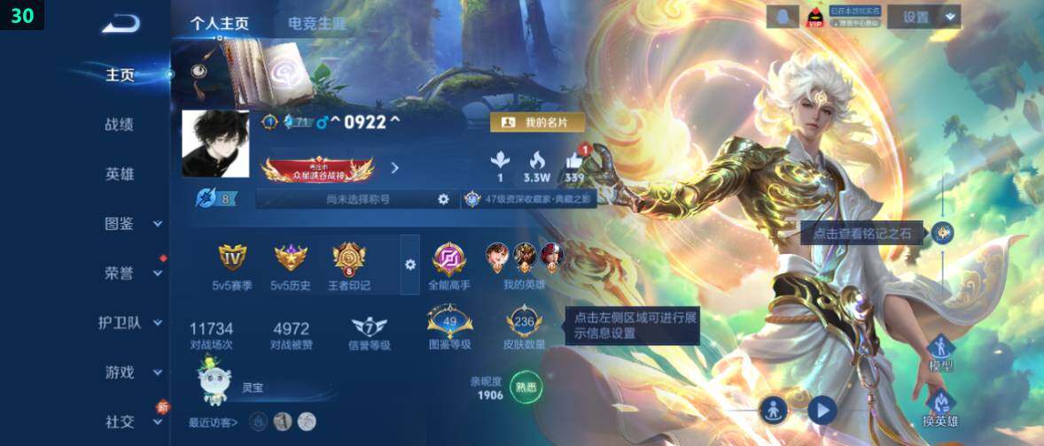 WZ0349330王者荣耀账号详情图7