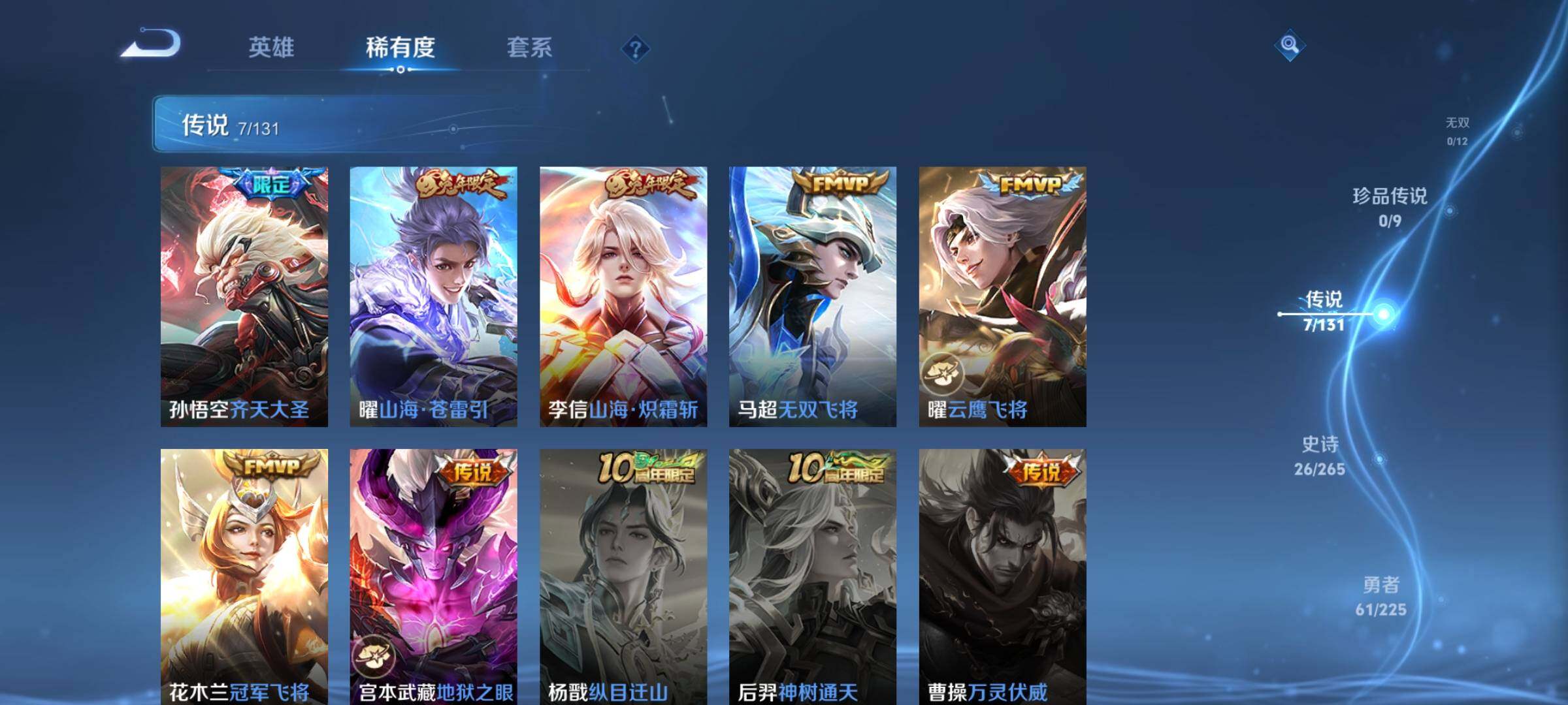 WZJZ3347897王者荣耀账号详情图7