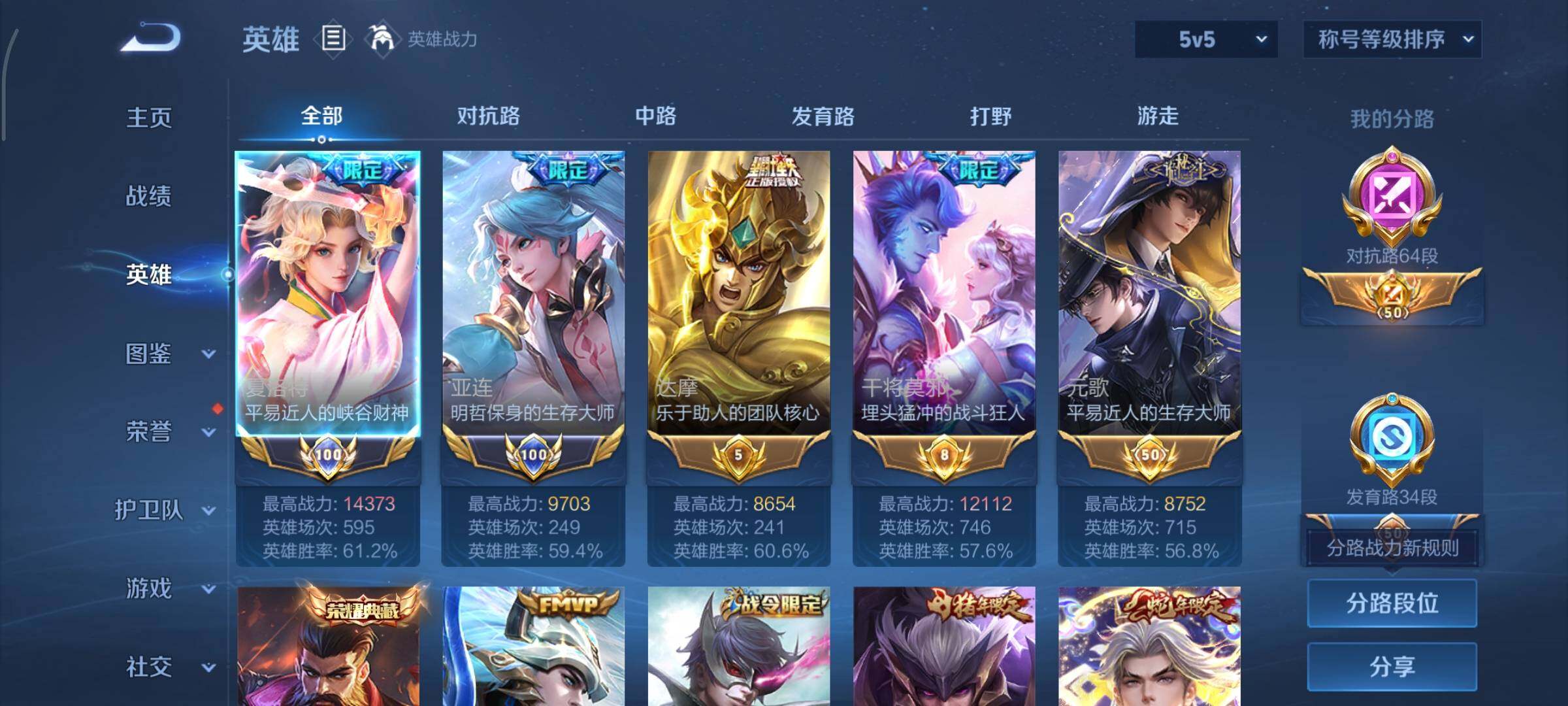 WZCMY3372189王者荣耀账号详情图3