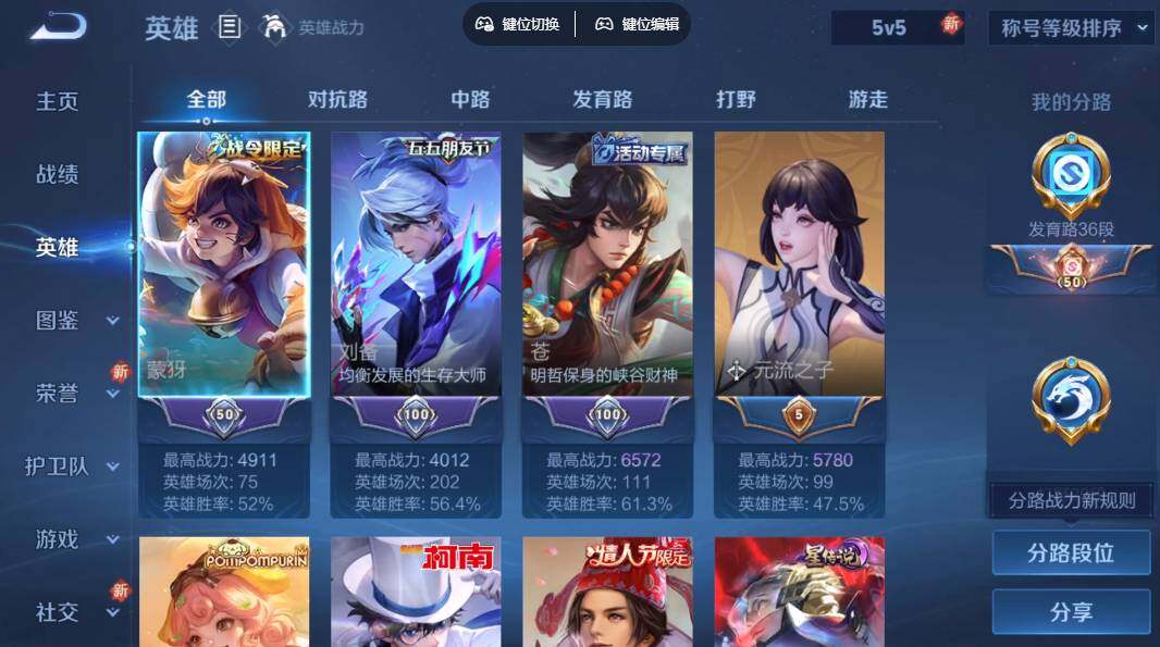 WZLX3345011王者荣耀账号详情图8