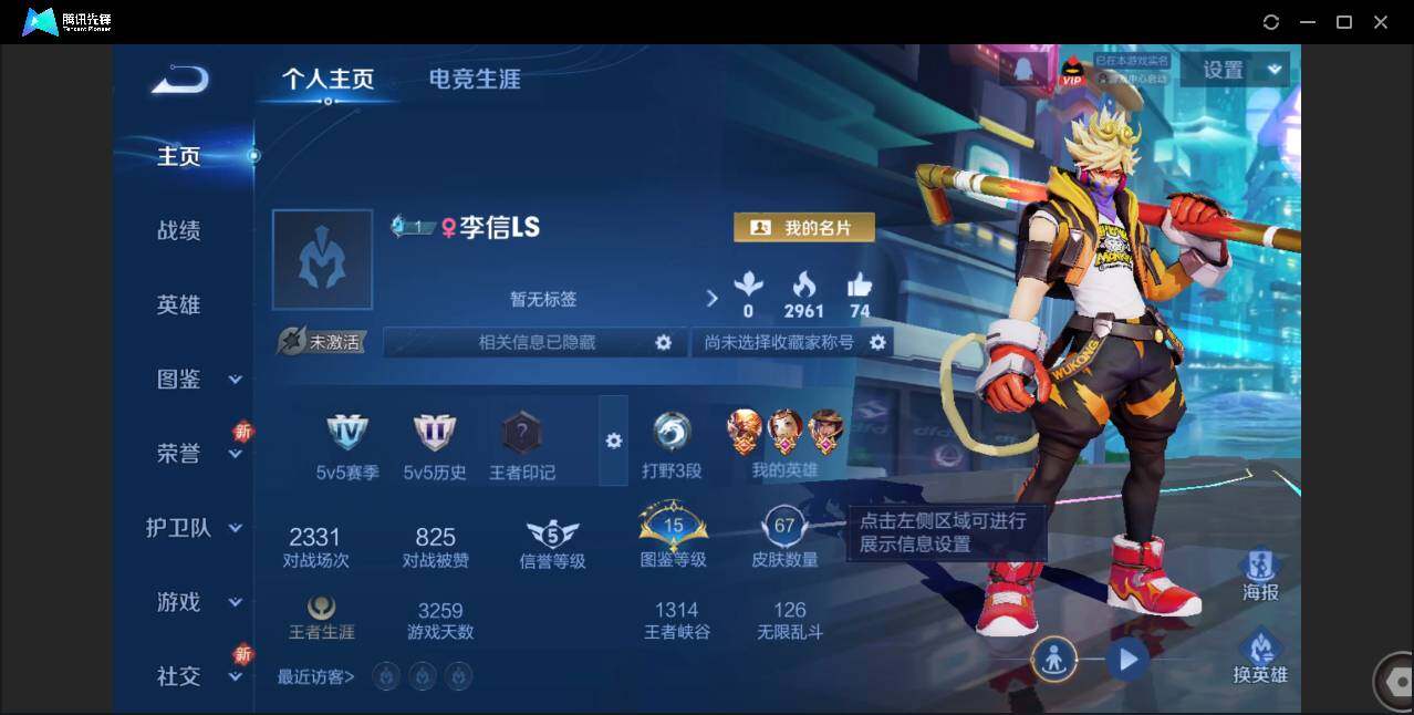 WZCMW3378128王者荣耀账号详情图2