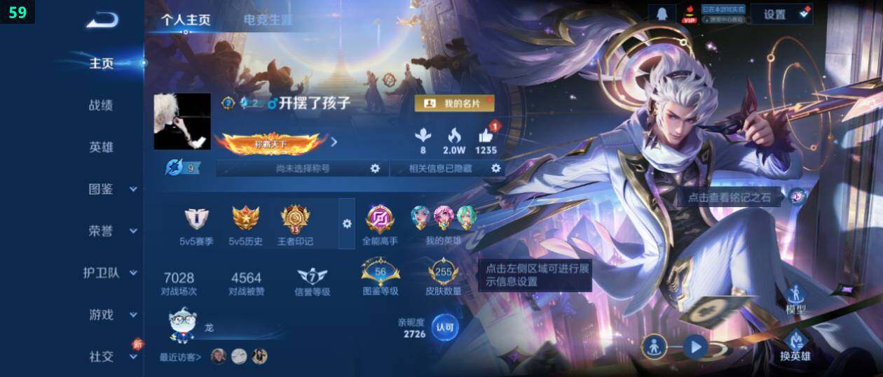 WZ0349340王者荣耀账号详情图7