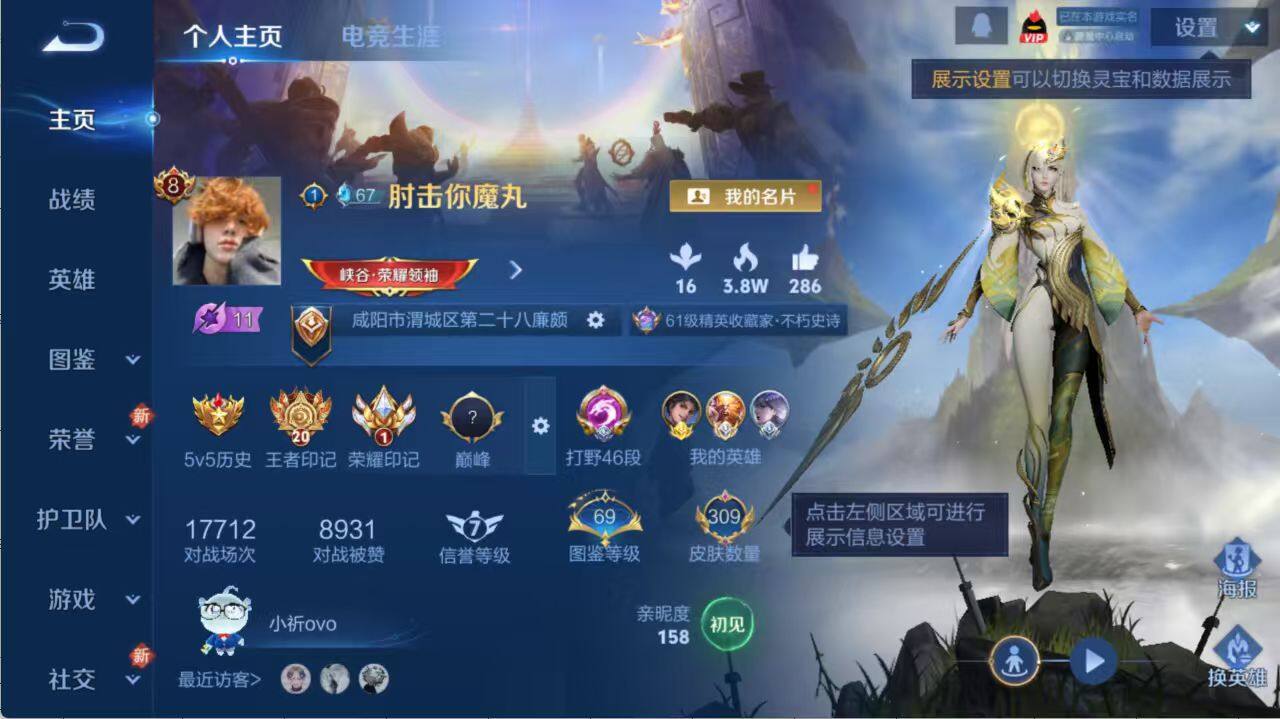 WZLX3379139王者荣耀账号详情图2