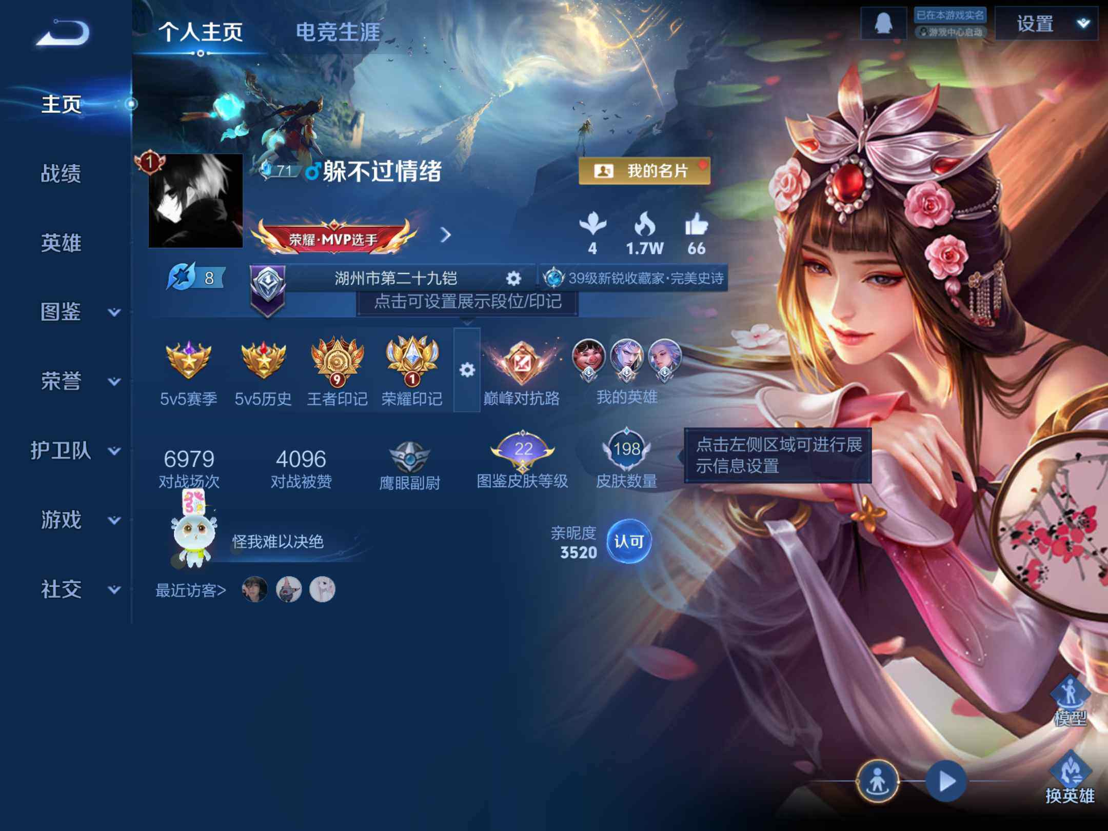 WZKG451200王者荣耀账号详情图3