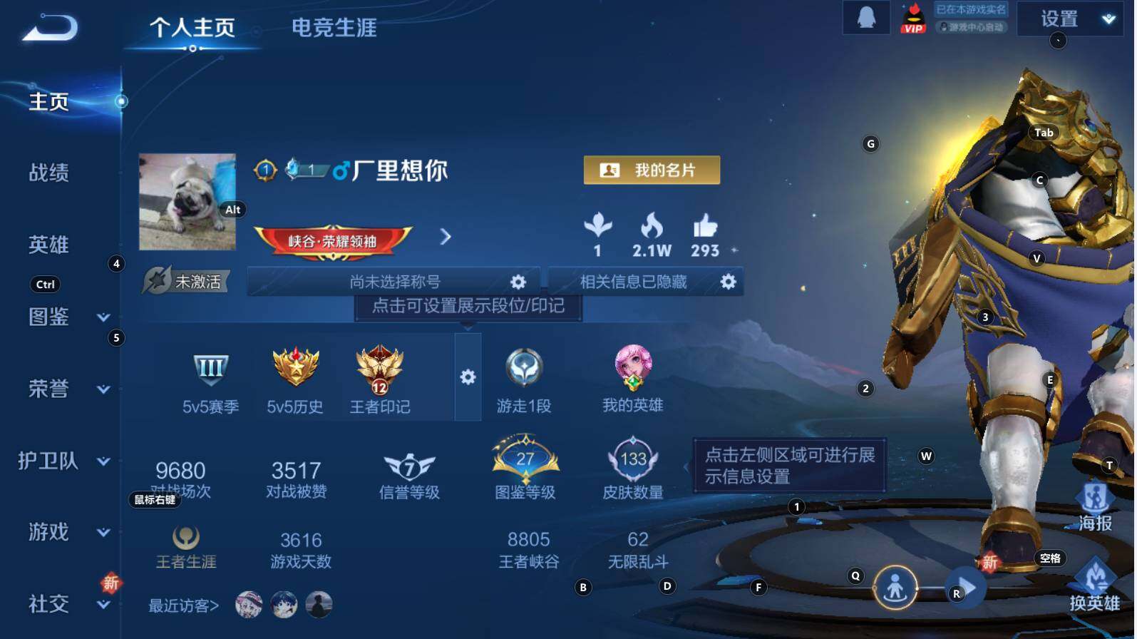 WZCMW3341938王者荣耀账号详情图6