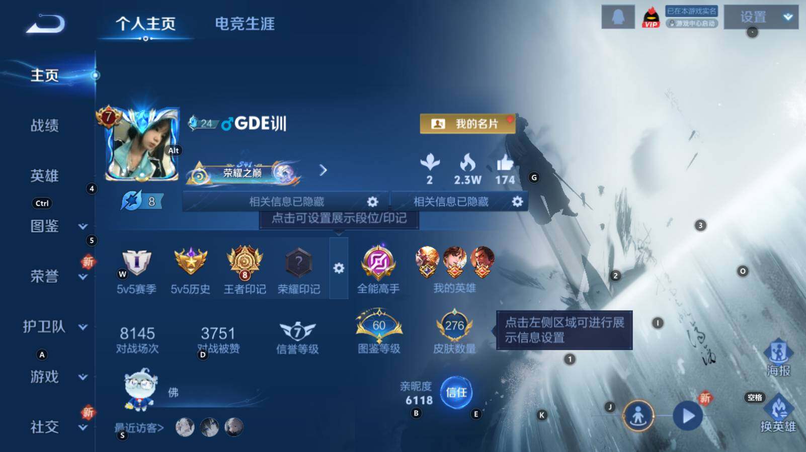 WZCMW3341945王者荣耀账号详情图8