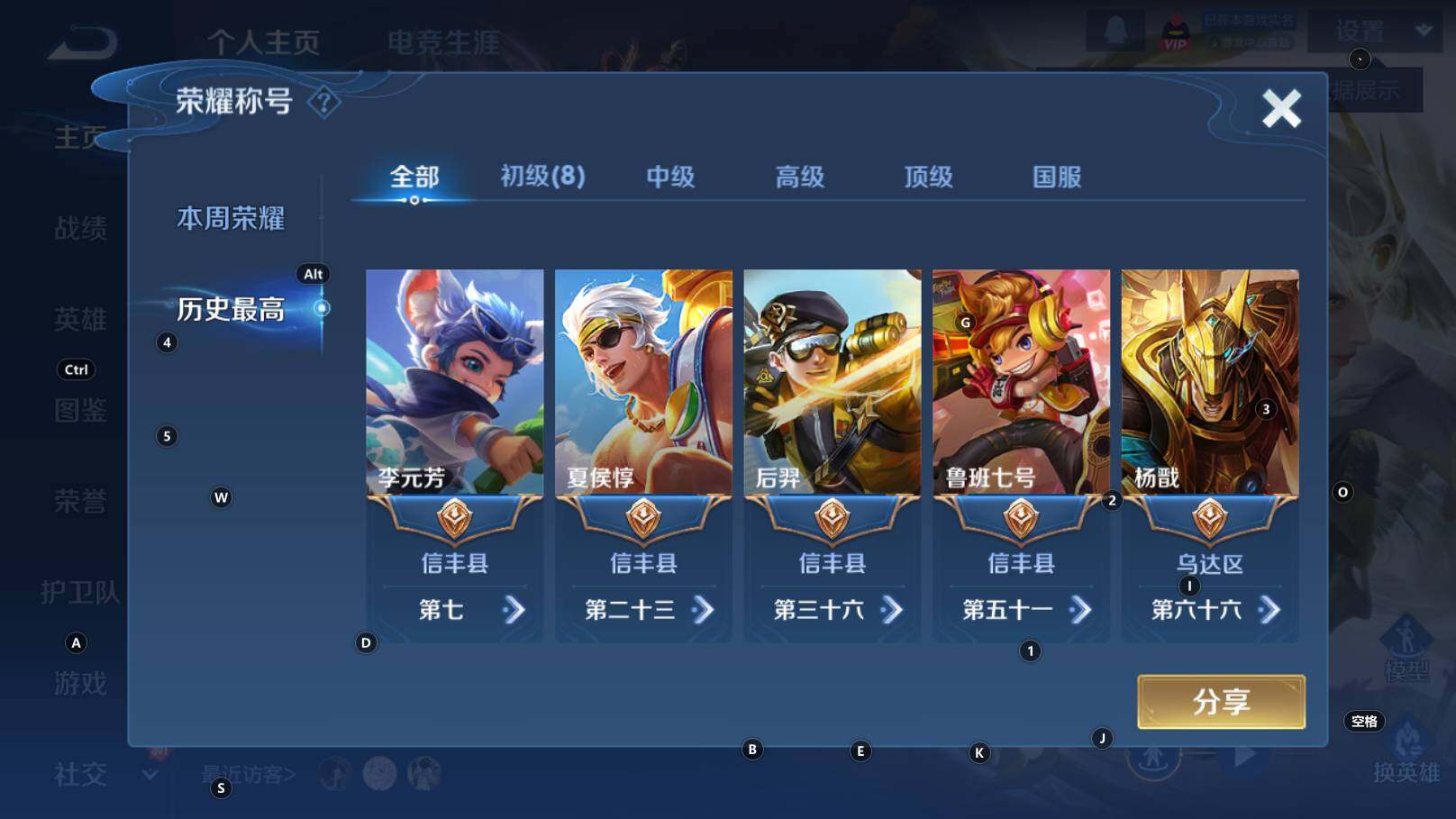 WZCMW3368847王者荣耀账号详情图10