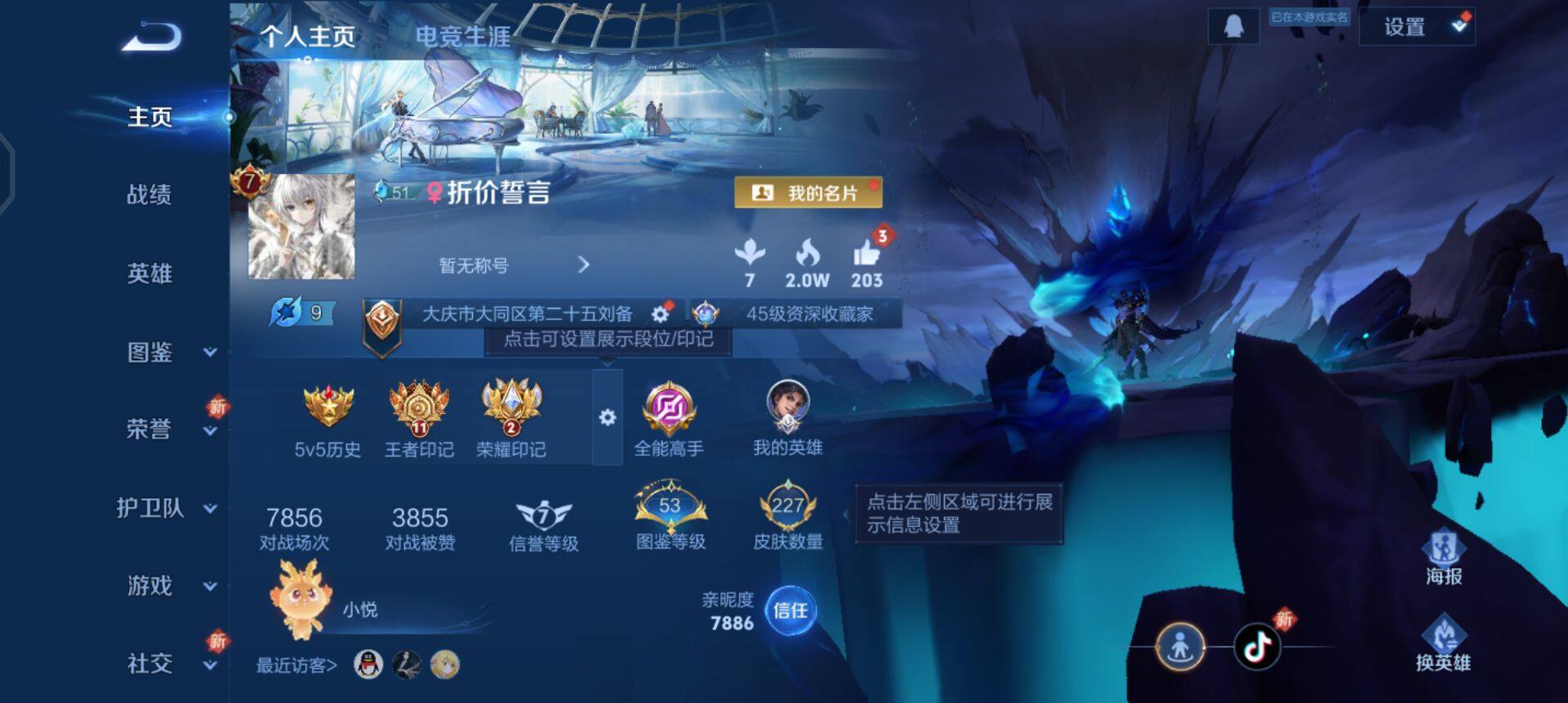 WZQM3347653王者荣耀账号详情图3