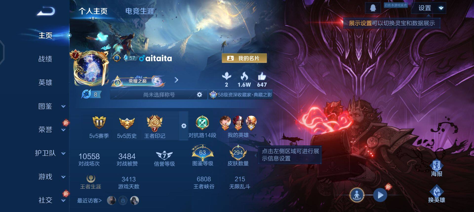 WZQM3347710王者荣耀账号详情图11