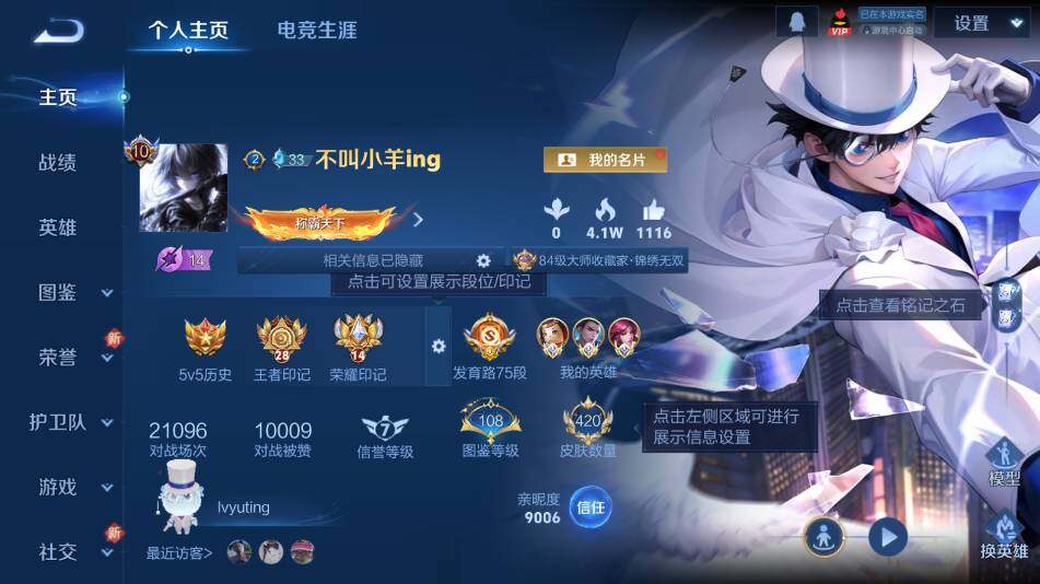 WZ03421264王者荣耀账号详情图9