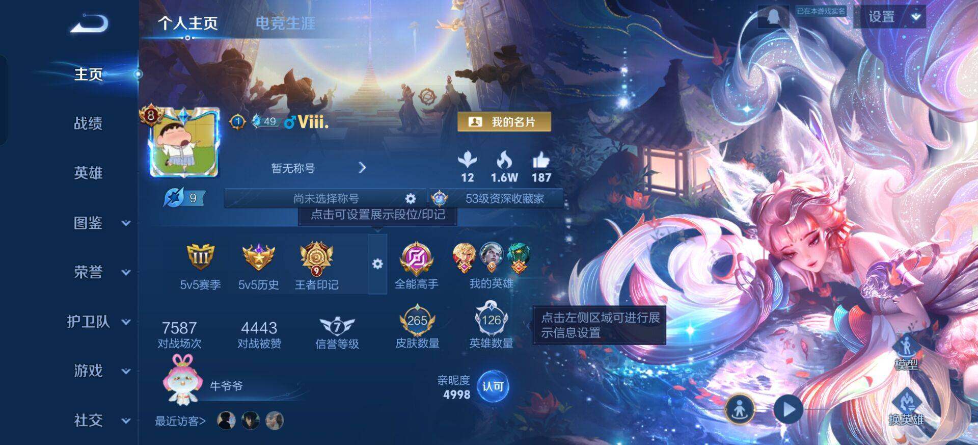 WZQM3374764王者荣耀账号详情图5