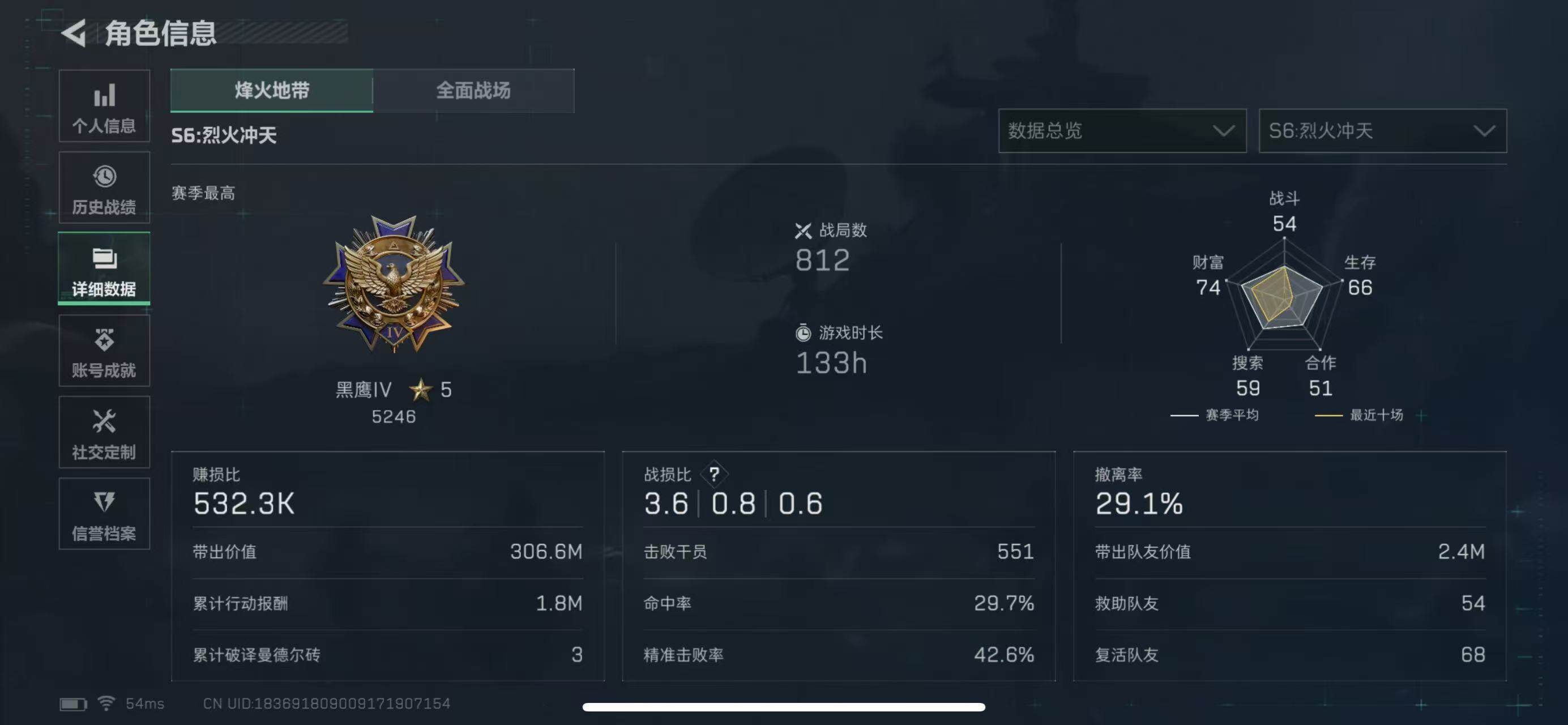 SJZCMW365358三角洲行动账号详情图3