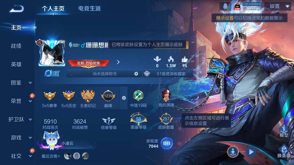 WZ0349352王者荣耀账号详情图7 WZ0349352王者荣耀账号详情图7