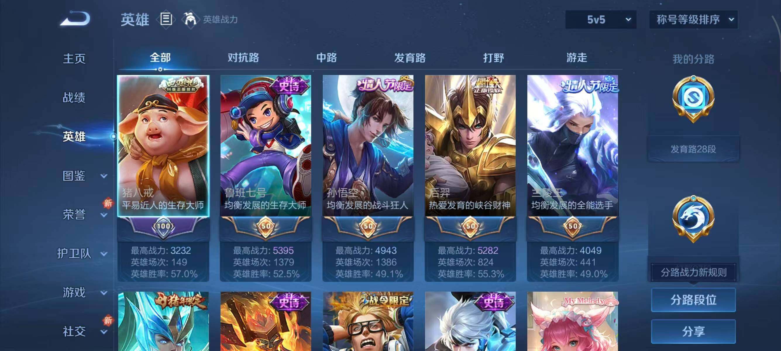 WZQM3385662王者荣耀账号详情图8